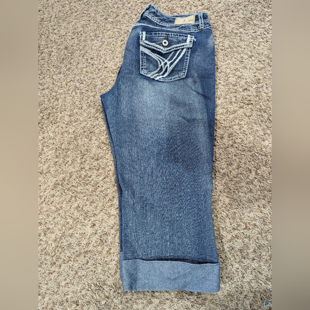 Ariya denim capris